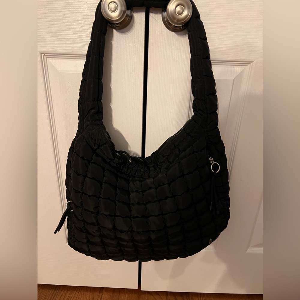 Free people carryall quilted bag